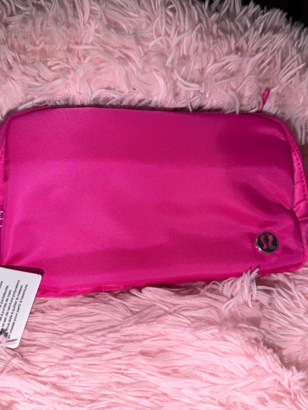 lululemon athletica Hot Pink  bell bag
